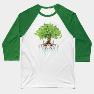 Gaia's Seed (emerald) Baseball T-Shirt